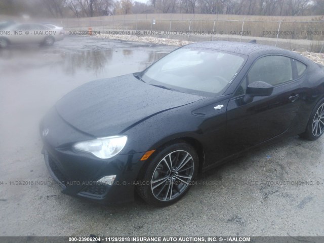 JF1ZNAA19G9702996 - 2016 TOYOTA SCION FR-S შავი ფოტო 6
