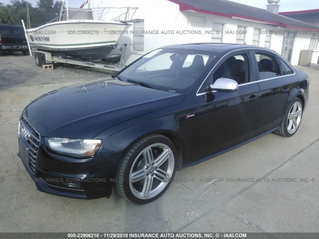 WAUDGAFL9FA125132 - 2015 AUDI S4 PREMIUM PLUS GRAY photo 2