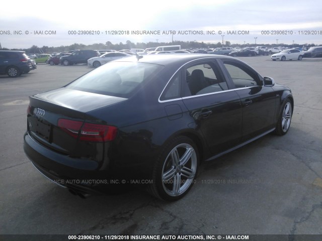 WAUDGAFL9FA125132 - 2015 AUDI S4 PREMIUM PLUS GRAY photo 4