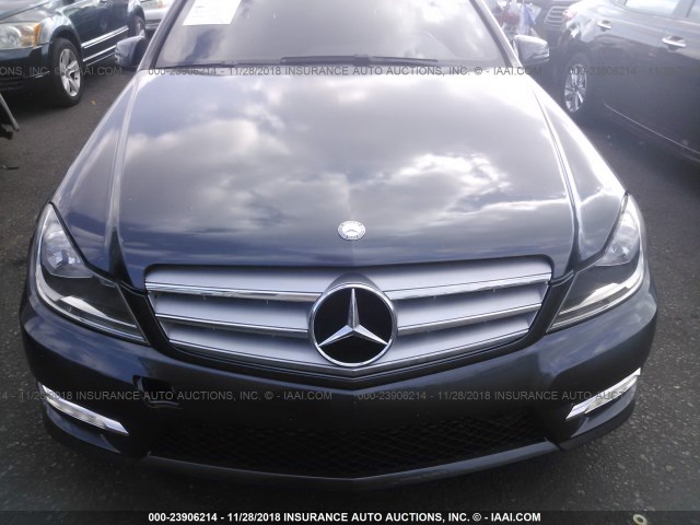 WDDGF4HB9DA831383 - 2013 MERCEDES-BENZ C 250 GRAY photo 6