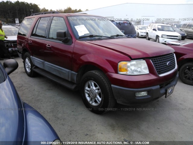 1FMPU15525LA10592 - 2005 FORD EXPEDITION XLT RED photo 1