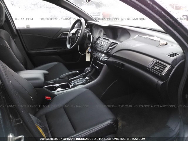 1HGCR2F53GA035123 - 2016 HONDA ACCORD SPORT 黑色 照片 5