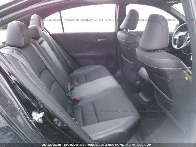 1HGCR2F53GA035123 - 2016 HONDA ACCORD SPORT 黑色 照片 8