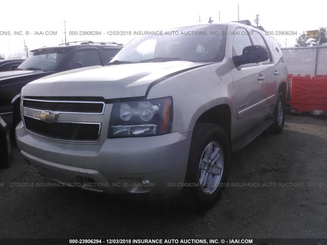 1GNFK13058J177047 - 2008 CHEVROLET TAHOE K1500 BEIGE photo 2