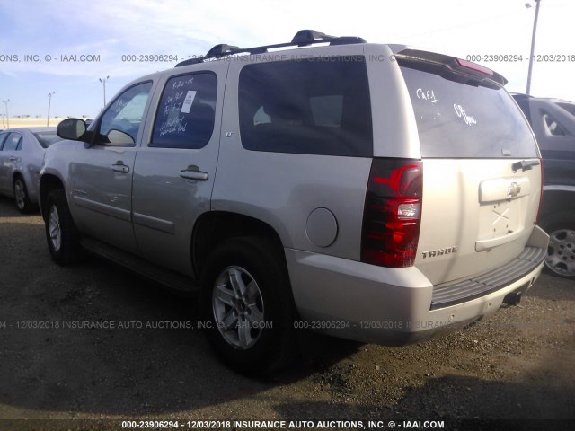 1GNFK13058J177047 - 2008 CHEVROLET TAHOE K1500 BEIGE photo 3