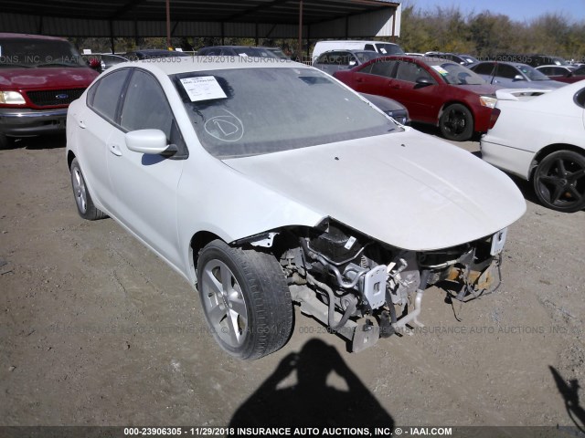 1C3CDFBB1FD128398 - 2015 DODGE DART SXT WHITE photo 1