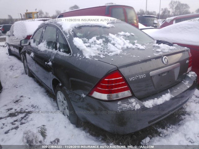 1MEFM41186G613186 - 2006 MERCURY MONTEGO LUXURY GRAY photo 3