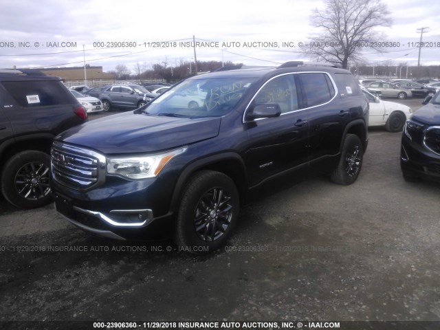 1GKKNULS0KZ100293 - 2019 GMC ACADIA BLUE photo 2