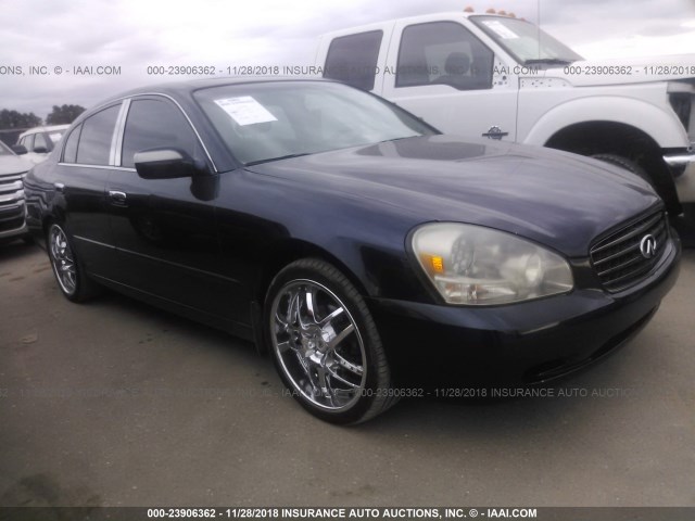 JNKBF01A82M001910 - 2002 INFINITI Q45 BLUE photo 1