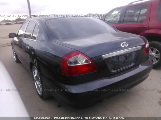 JNKBF01A82M001910 - 2002 INFINITI Q45 BLUE photo 3