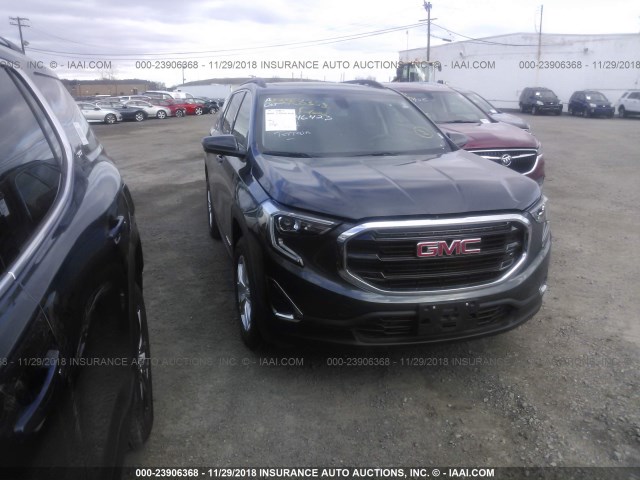 3GKALTEVXJL346423 - 2018 GMC TERRAIN SLE GRAY photo 1