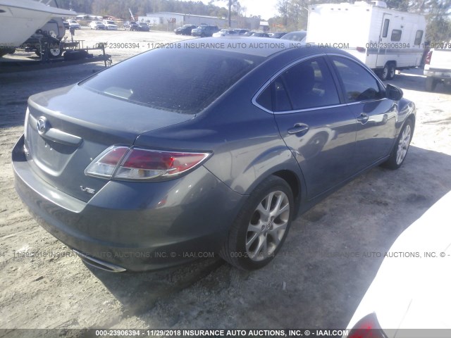 1YVHP82B295M08909 - 2009 MAZDA 6 S BLUE photo 4