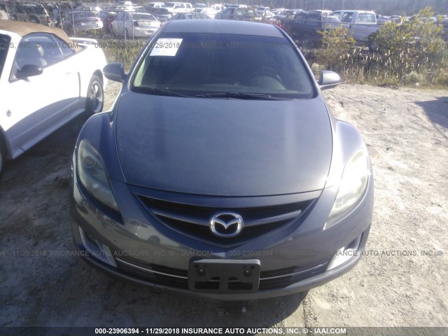 1YVHP82B295M08909 - 2009 MAZDA 6 S BLUE photo 6