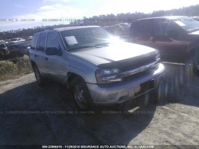 1GNDT13S872292594 - 2007 CHEVROLET TRAILBLAZER LS/LT GRAY photo 1