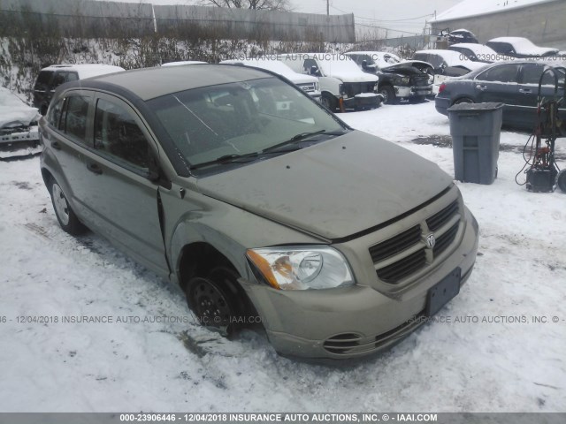 1B3HB28C57D197744 - 2007 DODGE CALIBER GOLD photo 1