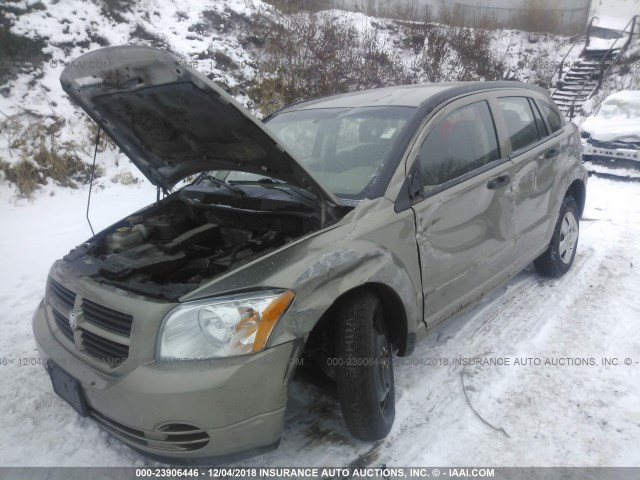 1B3HB28C57D197744 - 2007 DODGE CALIBER GOLD photo 6