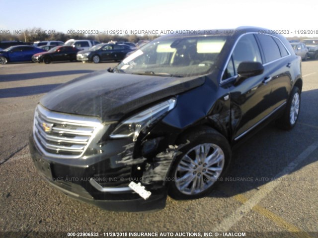 1GYKNERS8JZ138632 - 2018 CADILLAC XT5 PREMIUM LUXURY BLACK photo 2