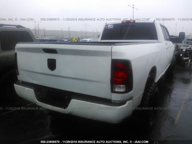 3D73Y3CL9BG624672 - 2011 DODGE RAM 3500 WHITE photo 4