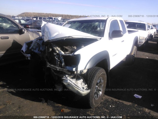 5TFUX4EN2EX024503 - 2014 TOYOTA TACOMA ACCESS CAB თეთრი ფოტო 2