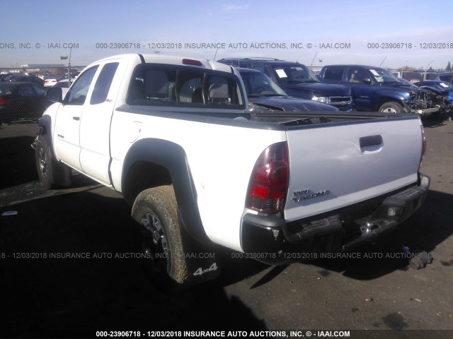 5TFUX4EN2EX024503 - 2014 TOYOTA TACOMA ACCESS CAB თეთრი ფოტო 3