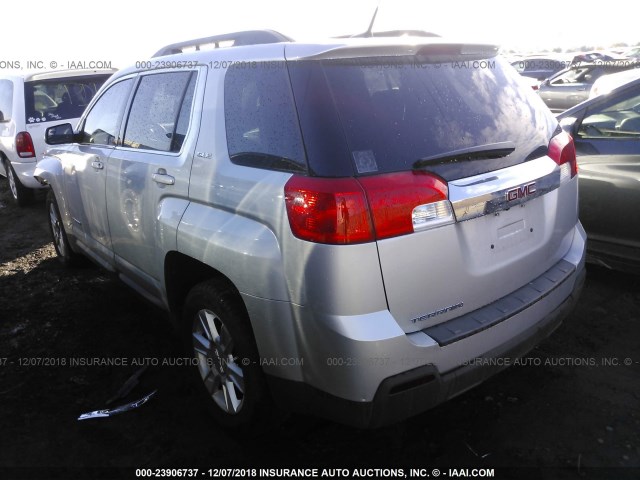 2GKALSEK9D6102304 - 2013 GMC TERRAIN SLE SILVER photo 3