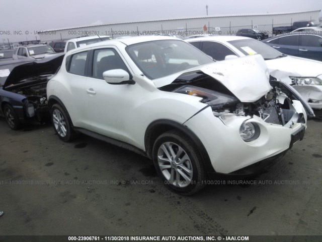 JN8AF5MVXHT752812 - 2017 NISSAN JUKE S/SV/SL/NISMO WHITE photo 1