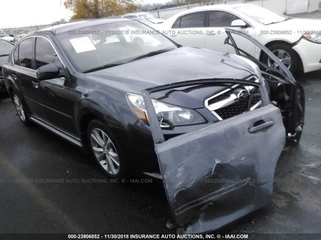 4S3BMCL67D3015436 - 2013 SUBARU LEGACY 2.5I LIMITED GRAY photo 1