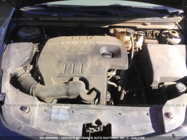 1G1ZG57B58F194436 - 2008 CHEVROLET MALIBU LS 蓝色 照片 10