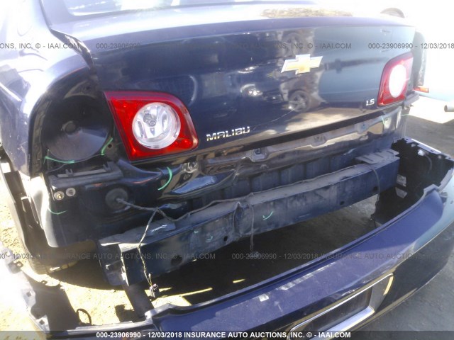 1G1ZG57B58F194436 - 2008 CHEVROLET MALIBU LS 蓝色 照片 6