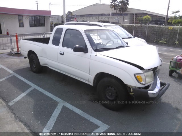 4TAVN52N2XZ443541 - 1999 TOYOTA TACOMA XTRACAB WHITE photo 1