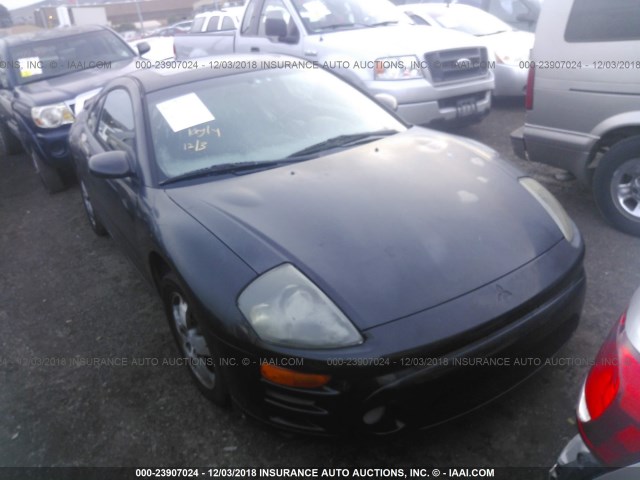 4A3AC44G03E022594 - 2003 MITSUBISHI ECLIPSE GS BLACK photo 1