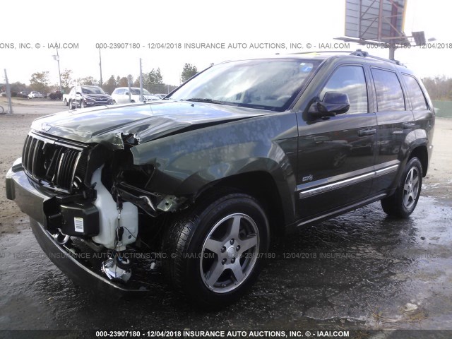 1J4GR48K96C345367 - 2006 JEEP GRAND CHEROKEE LAREDO/COLUMBIA/FREEDOM GREEN photo 2