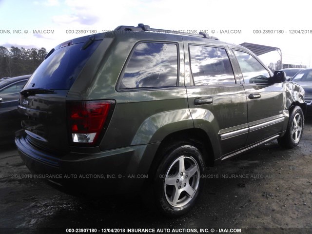 1J4GR48K96C345367 - 2006 JEEP GRAND CHEROKEE LAREDO/COLUMBIA/FREEDOM 绿色 照片 4