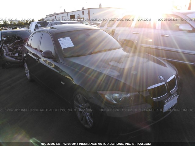 WBAVC53517FZ72700 - 2007 BMW 328 I SULEV BLACK photo 1