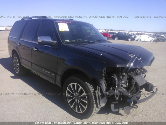 5LMJJ2HT7FEJ02430 - 2015 LINCOLN NAVIGATOR BLACK photo 1