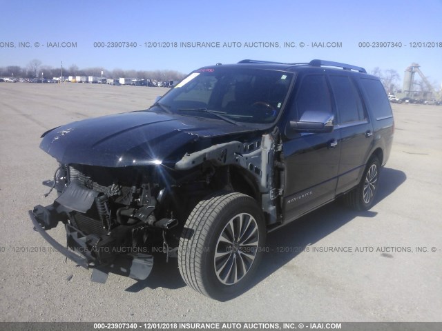 5LMJJ2HT7FEJ02430 - 2015 LINCOLN NAVIGATOR BLACK photo 2