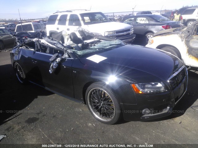 WAUVVAFR9AA054618 - 2010 AUDI S5 PRESTIGE BLACK photo 1