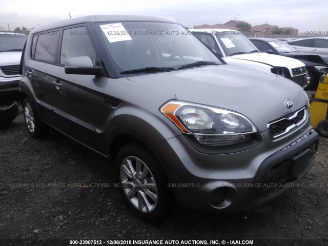 KNDJT2A64D7633530 - 2013 KIA SOUL +/!/SPORT GRAY photo 1