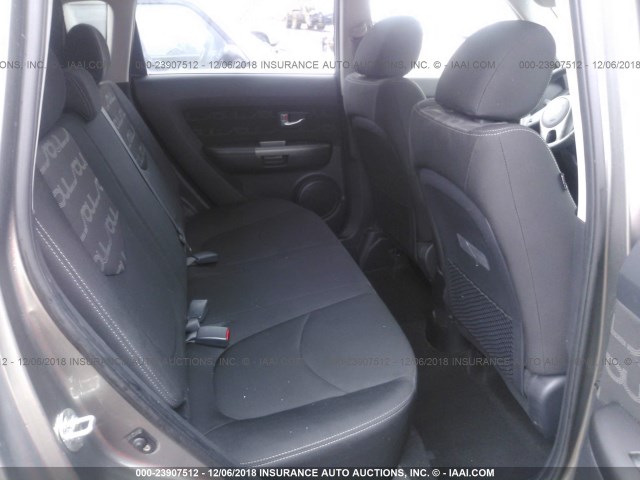 KNDJT2A64D7633530 - 2013 KIA SOUL +/!/SPORT GRAY photo 8