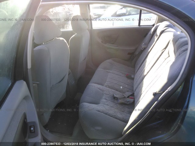 1G1NE52J72M719096 - 2002 CHEVROLET MALIBU LS 绿色 照片 8