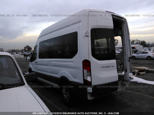 1FBZX2XM0HKB08355 - 2017 FORD TRANSIT T-350 WHITE photo 3