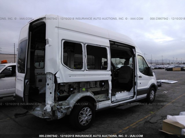 1FBZX2XM0HKB08355 - 2017 FORD TRANSIT T-350 WHITE photo 4