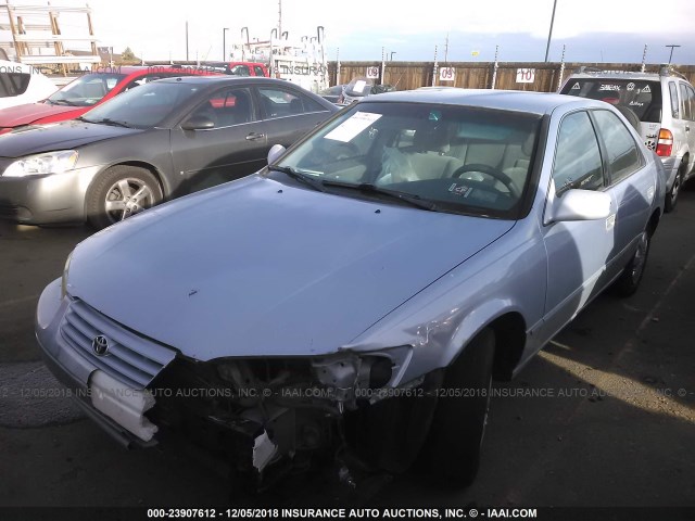 4T1BG22K4VU031715 - 1997 TOYOTA CAMRY CE/LE/XLE BLUE photo 2