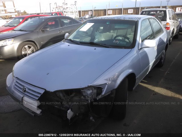 4T1BG22K4VU031715 - 1997 TOYOTA CAMRY CE/LE/XLE BLUE photo 6