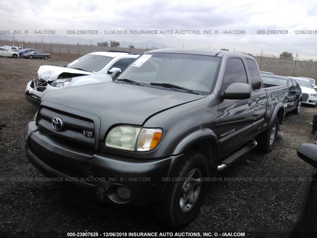 5TBRT38194S447404 - 2004 TOYOTA TUNDRA ACCESS CAB LIMITED GRAY photo 2