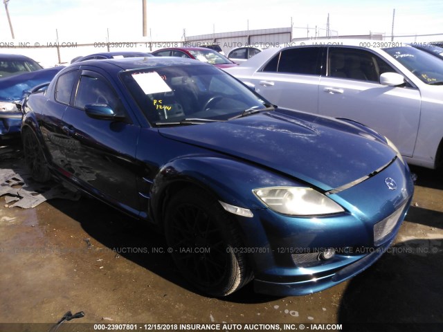 JM1FE173660202853 - 2006 MAZDA RX8 BLUE photo 1