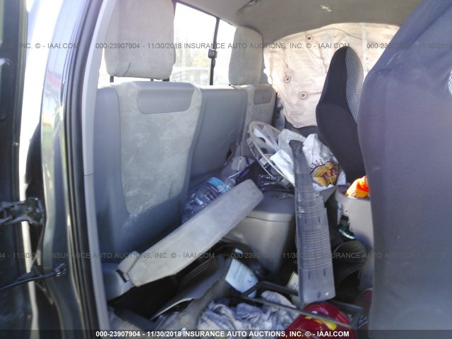 5TETX22NX9Z647046 - 2009 TOYOTA TACOMA ACCESS CAB ნაცრისფერი ფოტო 8