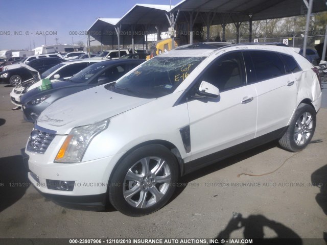 3GYFNDE31DS522019 - 2013 CADILLAC SRX PERFORMANCE COLLECTION WHITE photo 2
