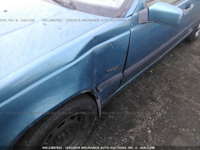 YV1LW5542V2316915 - 1997 VOLVO 850 GREEN photo 6