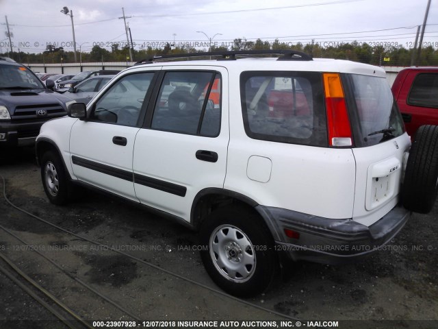 JHLRD2843YS000754 - 2000 HONDA CR-V LX WHITE photo 3